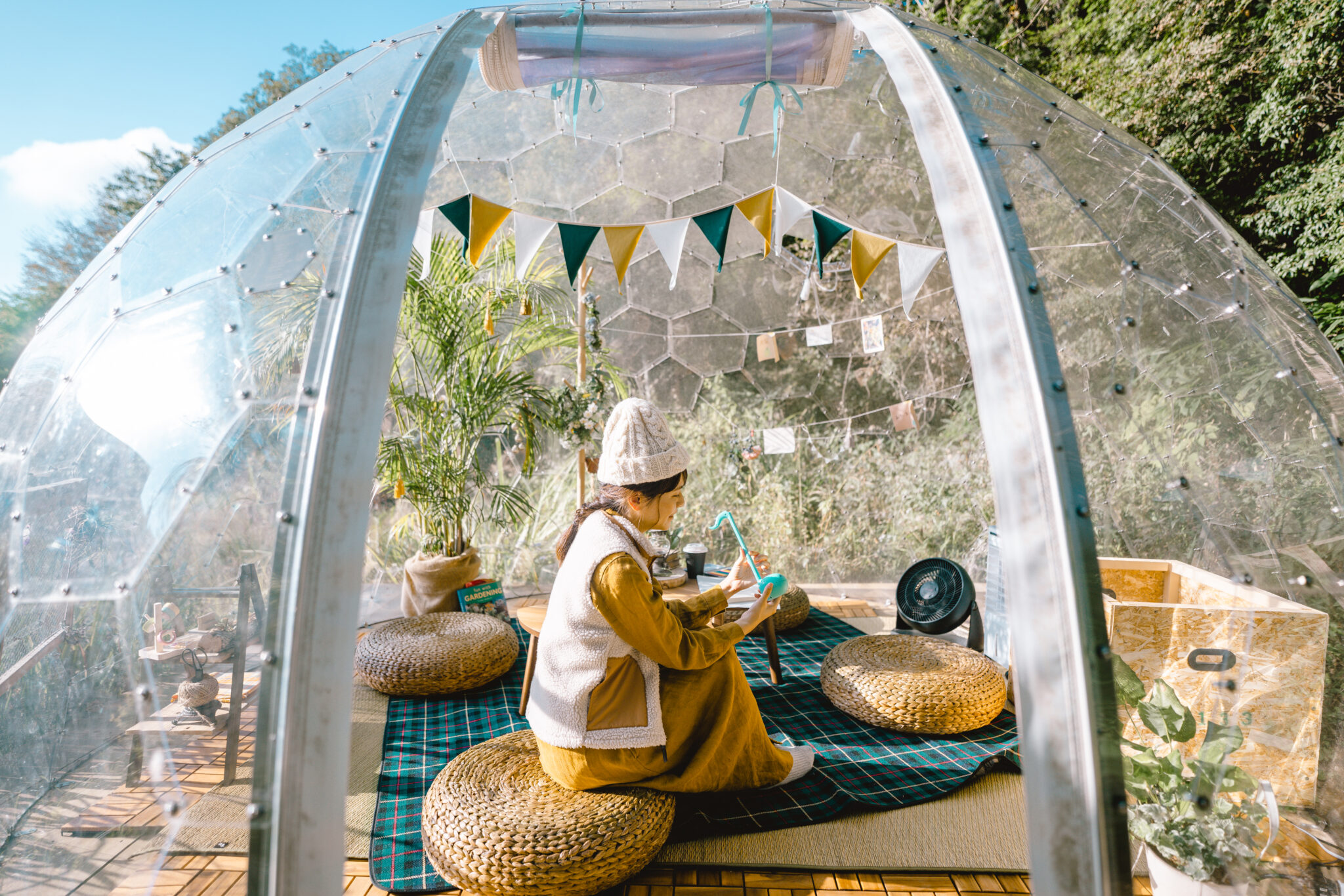 森の中のくつろぎドーム ROKKO森の音ミュージアム様 | 日本で唯一の